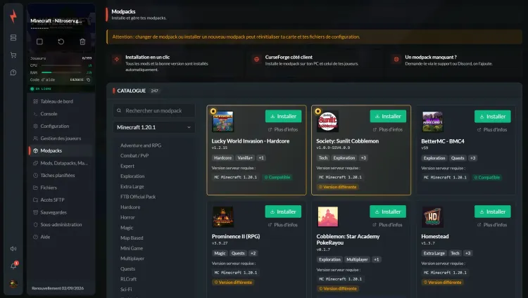 Manager screenshot 2
