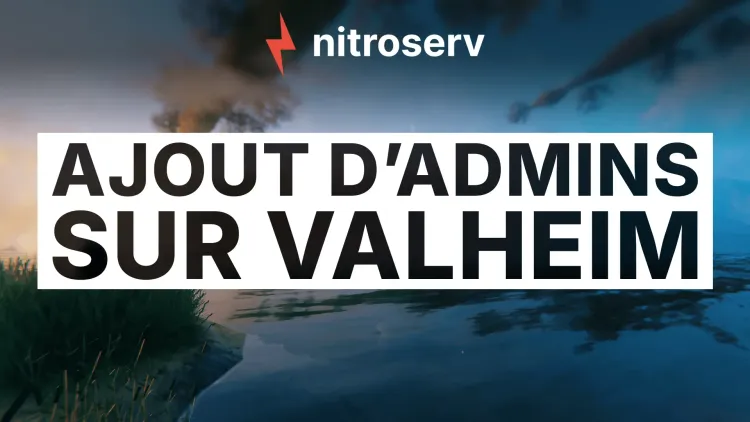 Add admins to your Valheim server